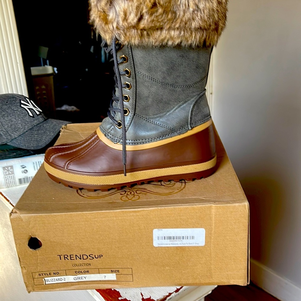 Women waterproof duck boots